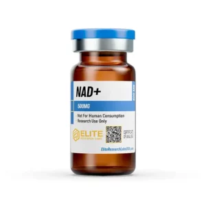 NAD+ 500mg research compound vial by Elite Research Labs