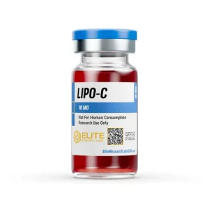 LIPO-C 10mg research compound vial by Elite Research Labs